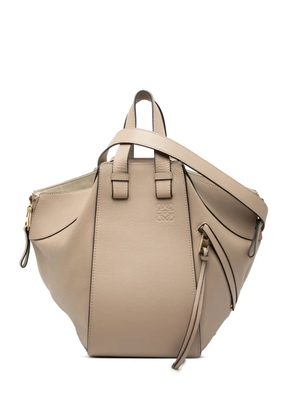 Loewe Pre-Owned 2021 Small Grained Calfskin Hammock Bag satchel - Brown