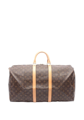 Louis Vuitton Pre-Owned 2005 Monogram Keepall 55 travel bag - Brown