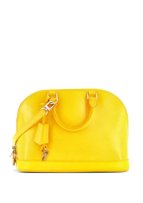 Louis Vuitton Pre-Owned Alma Handbag Epi Leather PM satchel - Yellow