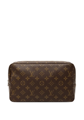 Louis Vuitton Pre-Owned 1983 Monogram Trousse Toilette 28 clutch bag - Brown