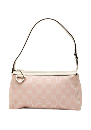 Gucci Pre-Owned 2000-2015 GG Canvas Abbey D Ring Pochette handbag - Pink