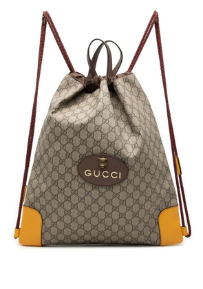 Gucci Pre-Owned 2016-2025 GG Supreme Animalier backpack - Brown