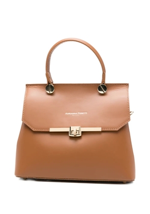 ADRIANNA FERETTI top handle tote bag - Brown