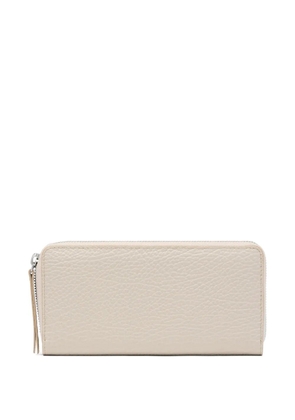 Maison Margiela leather zip wallet - Neutrals