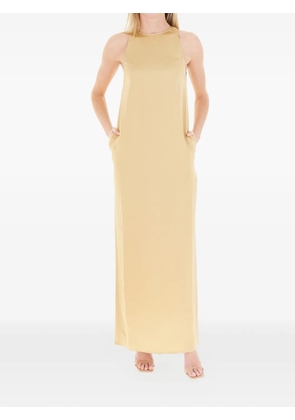 DONDUP sleeveless maxi dress - Neutrals