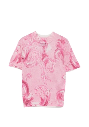 Versace Jeans Couture printed T-shirt - Pink