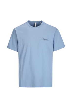 Sunflower logo-print T-shirt - Blue