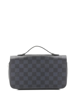 Louis Vuitton Pre-Owned 2016 XL Zippy Damier Graphite wallet - Black
