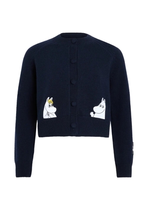 Patou x Moomin Snorkmaiden cardigan - Blue
