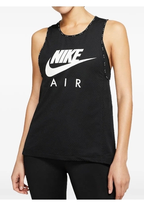 Nike logo-print tank top - Black