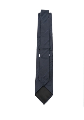 Lardini diagonal-stripes tie - Blue