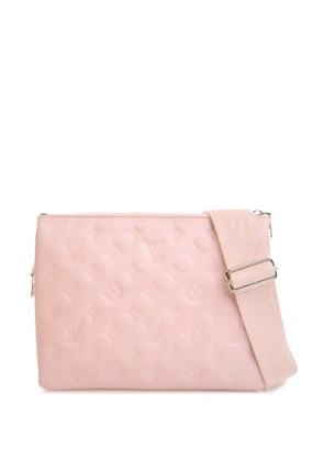 Louis Vuitton Pre-Owned 2021-2026 Monogram Embossed Puffy Lambskin Coussin PM satchel - Pink