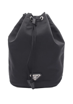 Prada Pre-Owned 2013-2026 Tessuto Drawstring pouch - Black