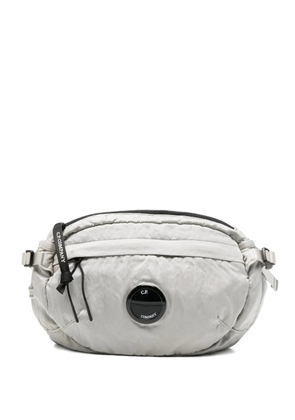 C.P. Company logo patch messenger bag - Grey