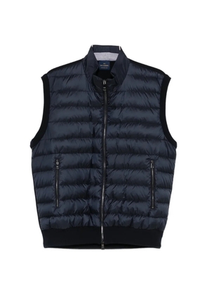 Paul & Shark zip quilted gilet - Blue