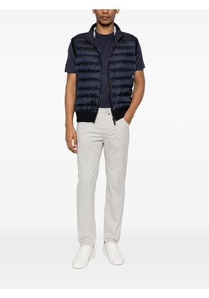 Paul & Shark zip quilted gilet - Blue