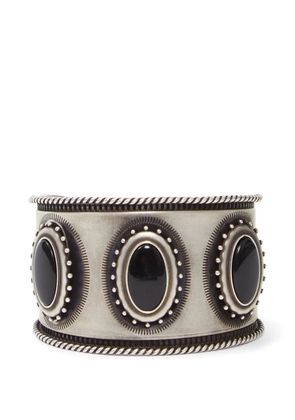 Ann Demeulemeester Luba engraved cuff bracelet - Silver