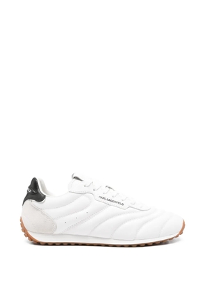 Karl Lagerfeld Astra quilted sneakers - White
