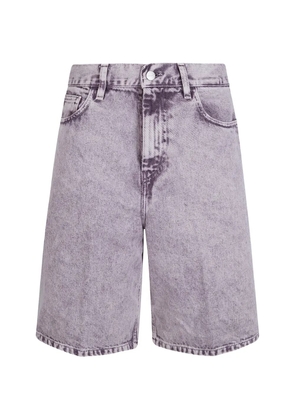 Carhartt WIP Brandon denim shorts - Purple