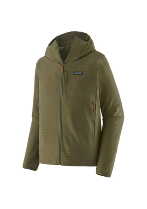 Patagonia R1® hooded textured jacket - Green