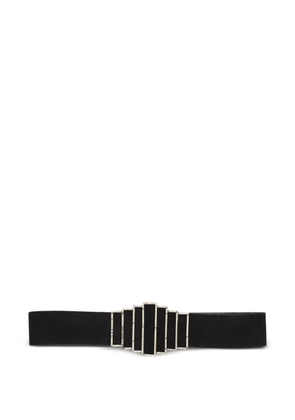 Pirovano Vintage embellished belt - Black