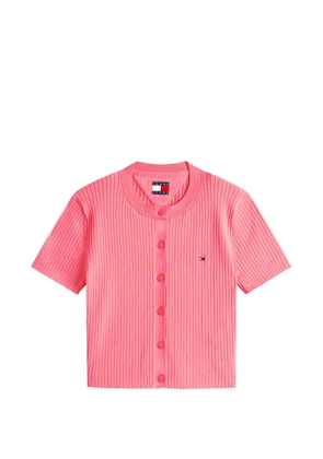 Tommy Hilfiger short-sleeve cardigan - Pink