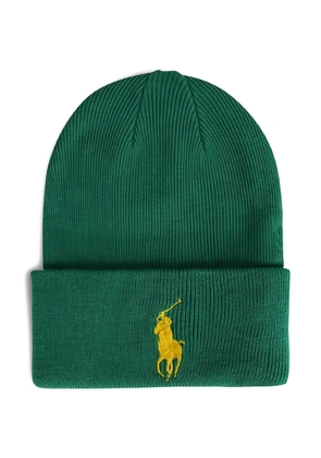 Polo Ralph Lauren Big Pony cuff beanie hat - Green