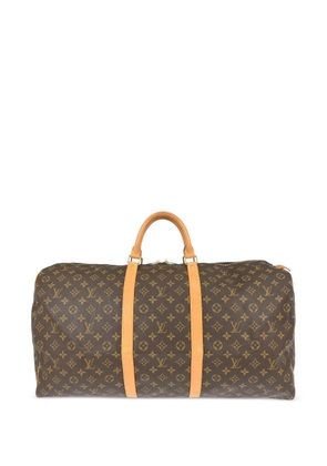Louis Vuitton Pre-Owned 2000 60 Keepall Monogram duffle bag - Brown