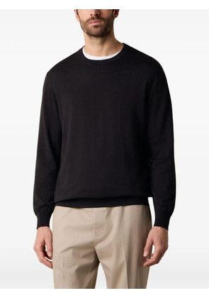 Brooks Brothers ribbed crew-neck sweater - Black