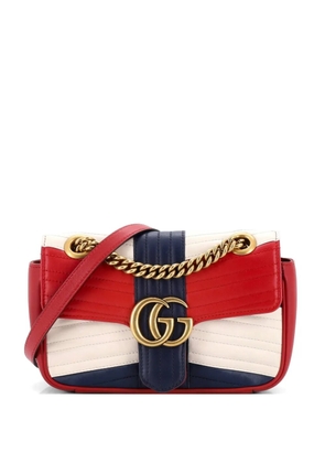 Gucci Pre-Owned GG Marmont Flap Bag Matelasse Leather Small crossbody bag - Multicolour