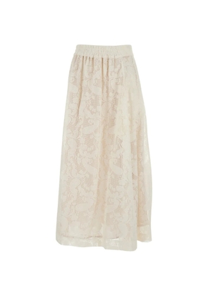 PT Torino lace skirt - Neutrals