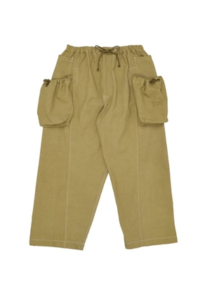 STORY mfg. Salt drawstring trousers - Green