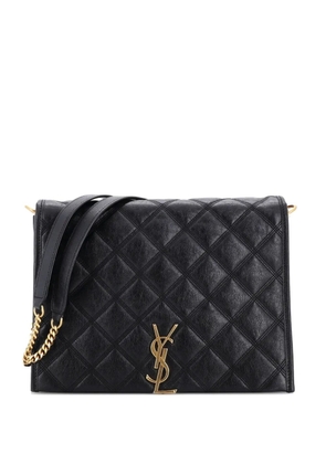 Saint Laurent Pre-Owned Becky Quilted Leather Small shoulder bag - Black