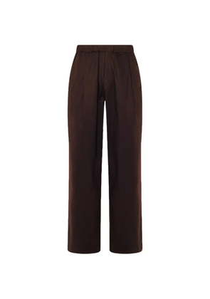 Laneus wide trousers - Brown