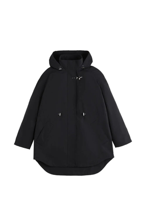 Fay cotton hooded parka coat - Blue