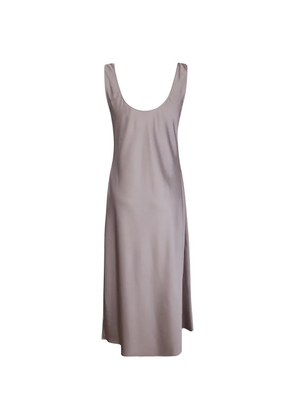 Calvin Klein midi slip dress - Grey