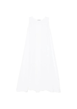 Alberta Ferretti sleeveless dress - White