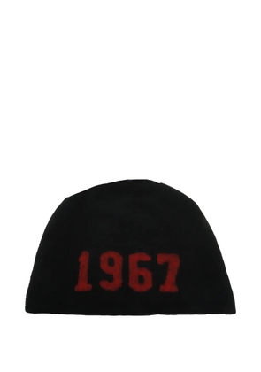 Polo Ralph Lauren 1967 felted logo-detail beanie hat - Black