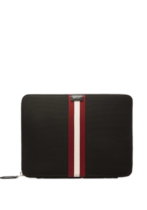 Bally Code Technology stripe-detail case - Black