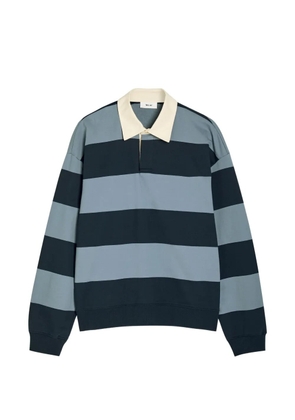 NN07 David striped polo shirt - Blue