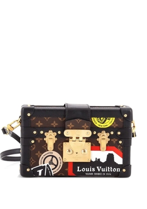 Louis Vuitton Pre-Owned Petite Malle Handbag Limited Edition Monogram Canvas clutch bag - Brown