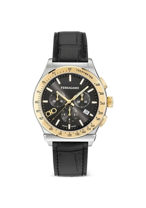 Ferragamo 1927 Chrono 42mm watch - Black