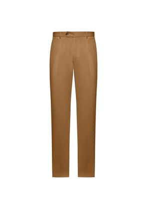 PT Torino sartorial straight trousers - Brown