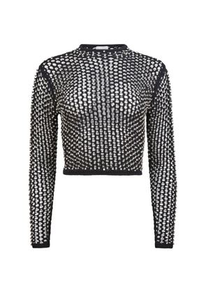 Fleur Du Mal long-sleeve top - Black