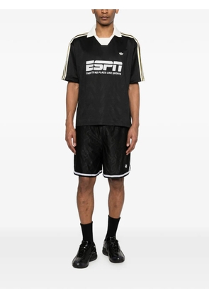 adidas jacquard shorts - Black