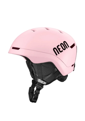 Neon logo-detail helmet - Pink