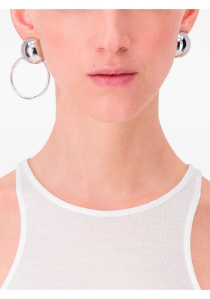 Justine Clenquet Edie earrings - Silver