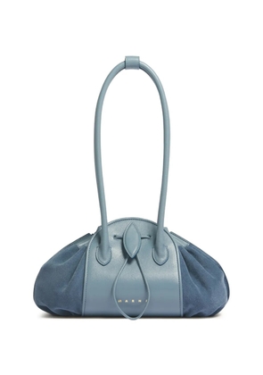 Marni Tulipea drawstring top-handle shoulder bag - Blue