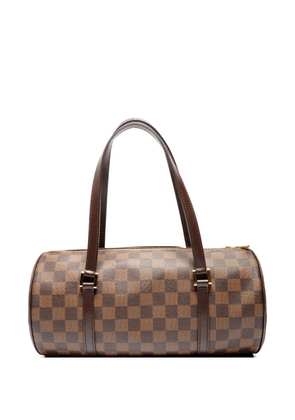 Louis Vuitton Pre-Owned 2005 30 Papillon checked tote bag - Brown