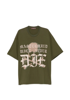Mastermind Japan logo-print T-shirt - Green